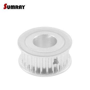 

SUMRAY 5M Timing Pulley 22T 6/8/10/15/17mm Bore Motor Belt Pulley 16/21mm Width Toothed Pulley Wheel For Engraving Machine