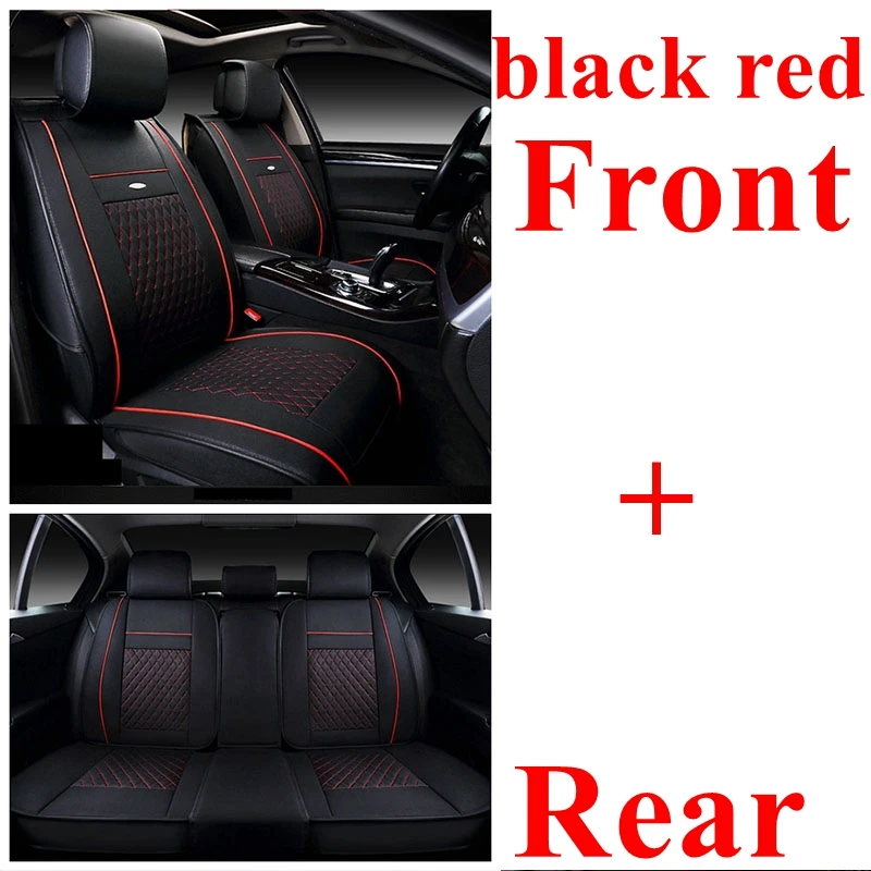 black red standard Dingdian чехол для автокресла для citroen ds4 ds5 c-crosser кактус c4 ds6 c2 c3 c5 c6 c4L Пикассо c4 aircross c-xr Триумф автостайлинг - Название цвета: black red standard
