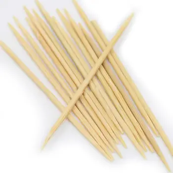 

1 Pack Bamboo Toothpicks Oral Wooden Tooth Pick Care Dental Flosser Oral Hygiene