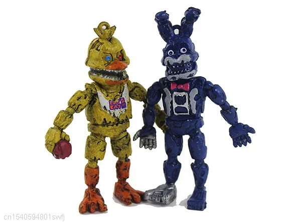 6Pcs Five Nights At Freddy's Articulated Action Figure FNAF Toys