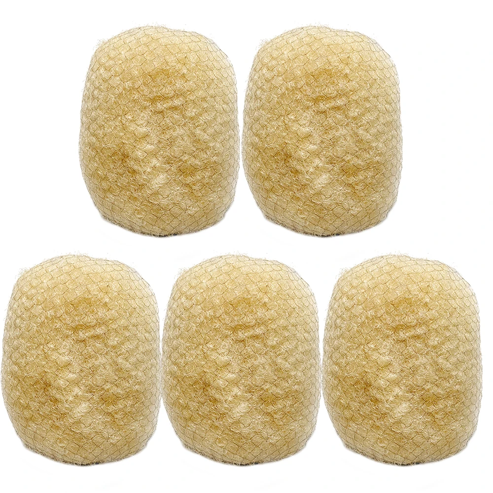Tight Afro Kinky Human Hair,Ideal for Making,Locs Repair,Extensions,Twist,Braids 4 Bundles/Package Blonde Color