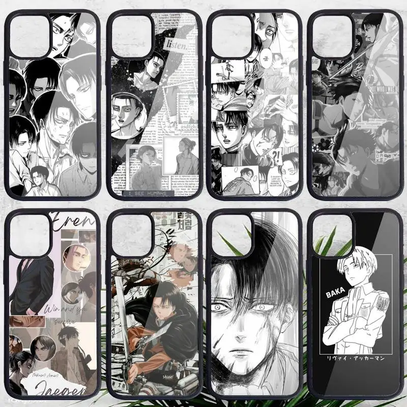 Attack On Titan Phone Case Pc For Iphone 11 12 Pro Xs Max 8 7 6 6s Plus X 5s Se Xr Phone Case Covers Aliexpress