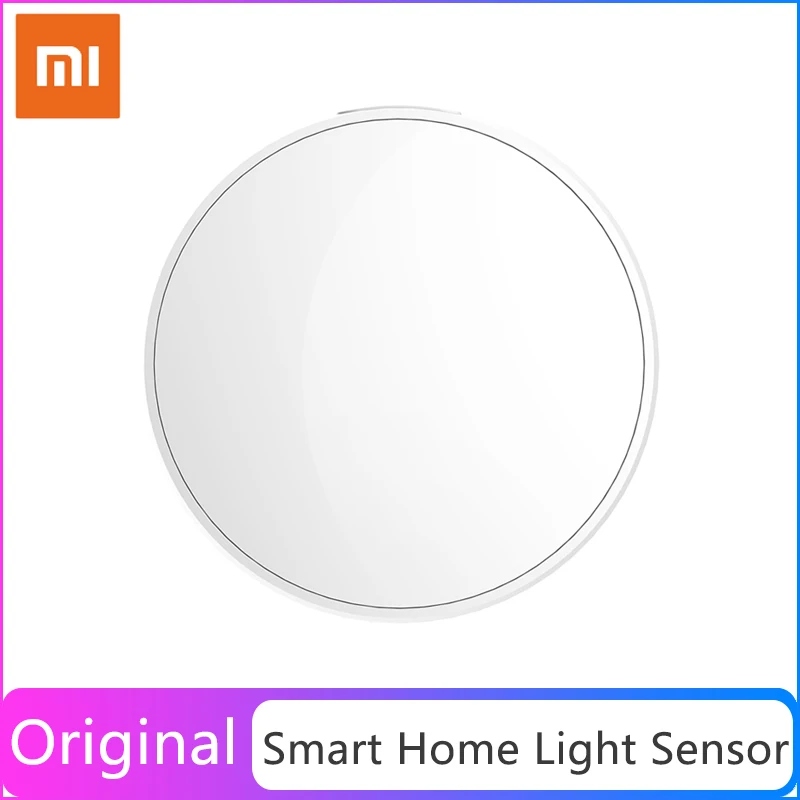 Датчик освещения для умного дома Xiaomi Mijia 0 ~ 83000 люкс Zigbee 3 монитор работает с