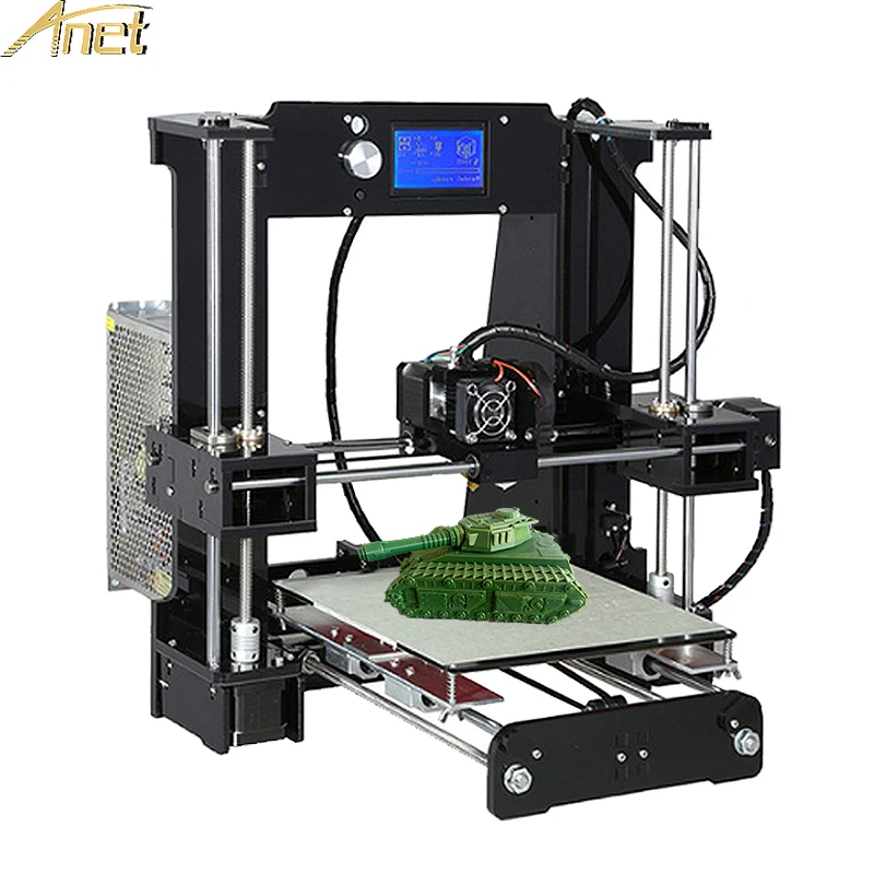 Горячая Anet A6 A8 plus 3d принтер Reprap Prusa i3 Высокоточный DIY FDM 3d принтер с нитью impresora 3d дешевый