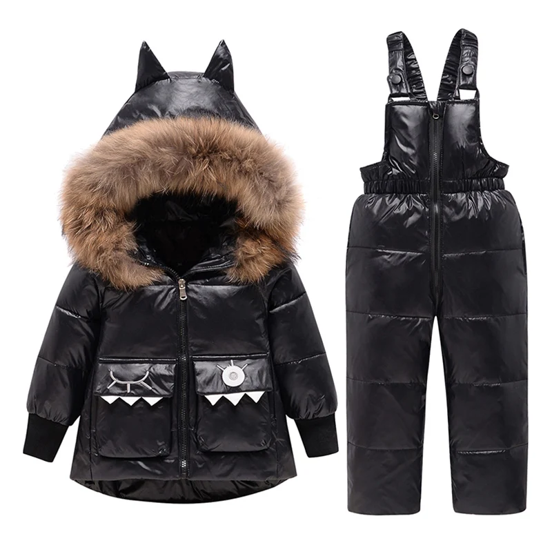 Conjunto De Chaqueta De Plumón Infantil Para Niños Y Niñas E Conjunto De Chaqueta De Plumón Infantil Para Niños Y Niñas E