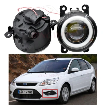 

2pcs For Focus MK2 Estate DAW_ 2004-2010 Fog Lamp Assembly LED Fog light with Angel eye For Focus MK2 Hatchback DA_ 2004-2010