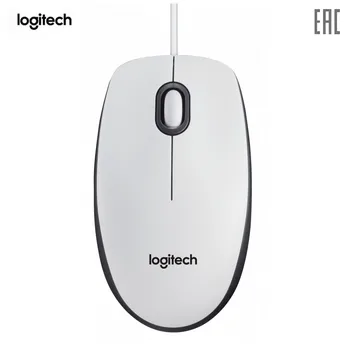 

Mouse Logitech 910-005004 Computer Peripherals wireless gaming mice mouses for a laptop PC M100 White