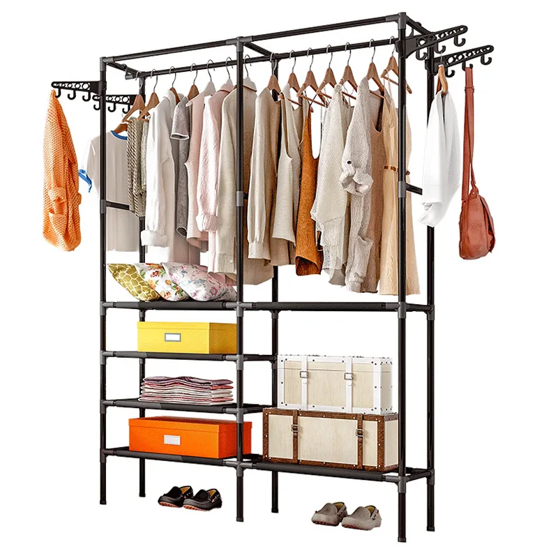 

Clothes Hanger Coat Rack Floor Hanger Storage Wardrobe Clothing Drying Rack Clothes Rack Coatrack Coat Racks Home Furniture