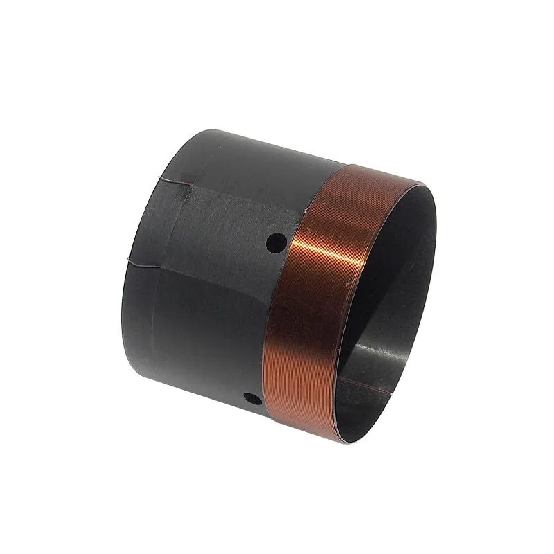 Finlemho 63.5mm Woofer Voice Coil 6 ohm Bass Speaker Repair Parts With Copper Wire Black Aluminium Former