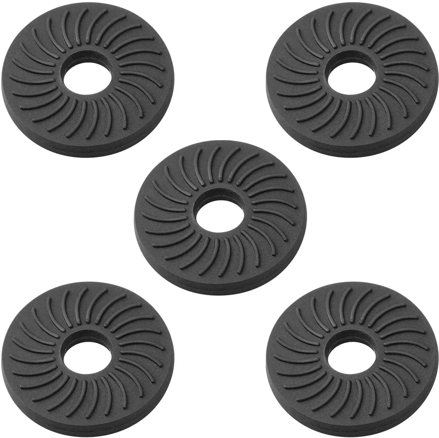 5x Rubber Pads Rubber Washers with 1/4" Screw Hole for AntiScratch