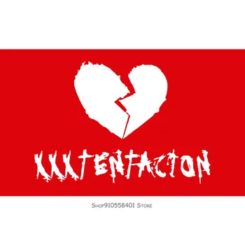 

TFlag Xxxtentacion Rip Memorial Hip Hop Rapper Merch Revenge Flag Atasan Pria