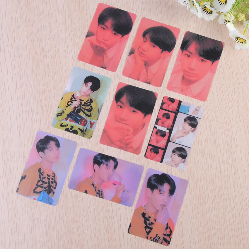 9 шт./компл. kpop Bangtan boys прозрачная Фотокарта карта soul persona альбом высокое качество фото карта Bangtan boys один kpop