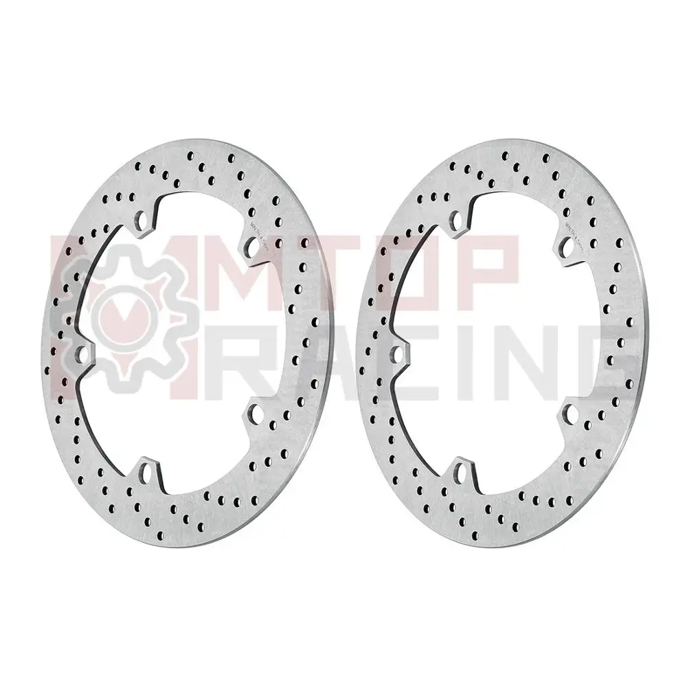 Pair Front Brake Discs For Bmw R1150 Gs (1998 1999 2000 2001 2002 2003