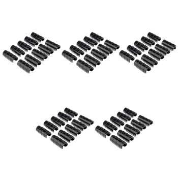 

50-Piece Greenhouse Frame Pipe Clamp Film Net Shade Sail Clip 32mm Garden Tools