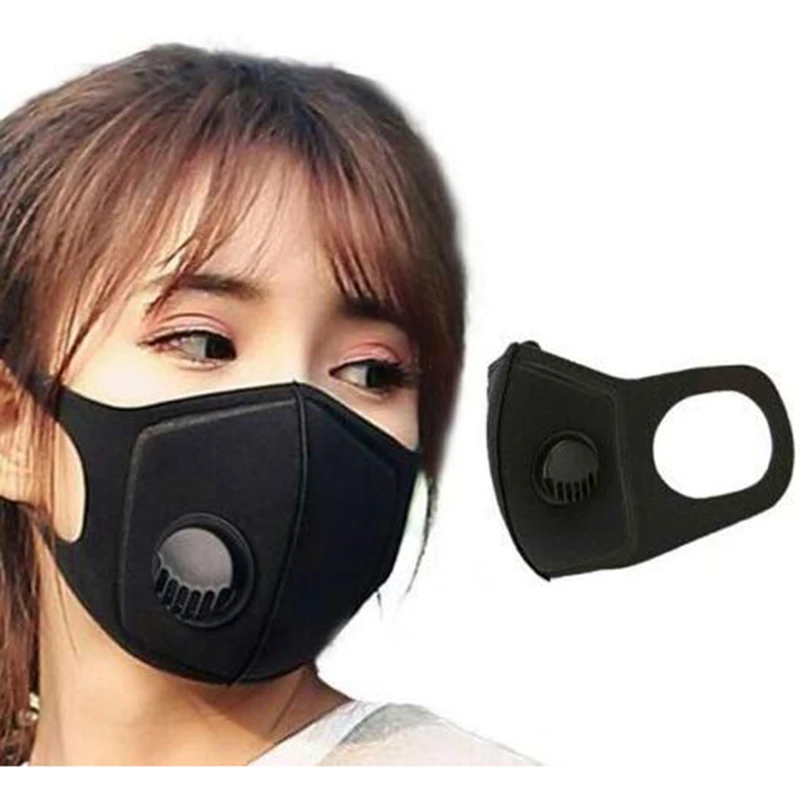 

6Pcs Face Mask Dust Mask Anti Pollution Masks PM2.5 Activated Carbon Filter Insert Can Be Washed Reusable Mouth Masks Warm