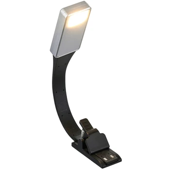 

Rechargeable E-Book Led Light for Kindle Paper New Usb Reading Lamp Book Light Lamp Clip for Travel Bedroom Book Reader odel