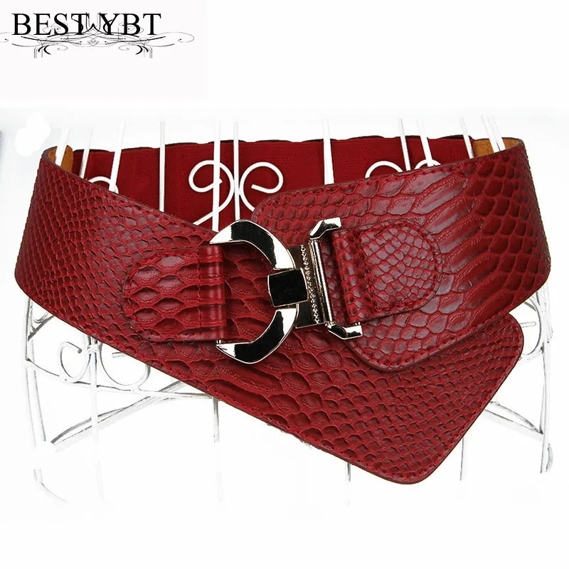 2018-fashion-wide-belt-brand-ultra-pattern-belts-female-women-s-leather-ladies-elastic-belt 副本
