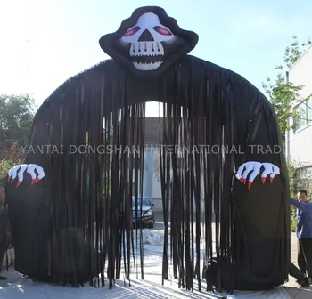

Stock 5M Halloween decoration inflatable gaint ghost arch for Halloween event