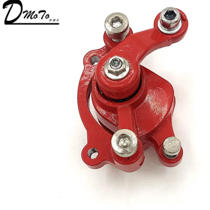 49CC Brake Disc Plate Gas Mini Dirt Bike Rear Disc Brake Caliper Kit 140mm and Friction Plate Rotors Electric Scooter ATV