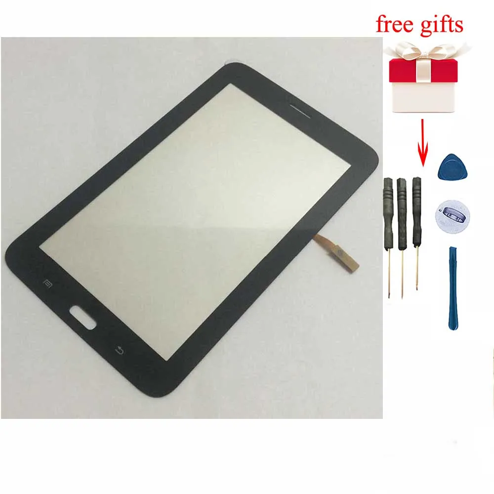 100% тест для Samsung Galaxy Tab 3 Lite 7 0 T110 SM-T110 T111 сенсорная панель сенсорное стекло с