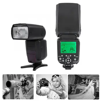 

TRIOPO right light TR-982III/C 2.4G TTL 1/8000 Wireless Master Slave Flash Speedlite for Canon SLR Camera flash cam