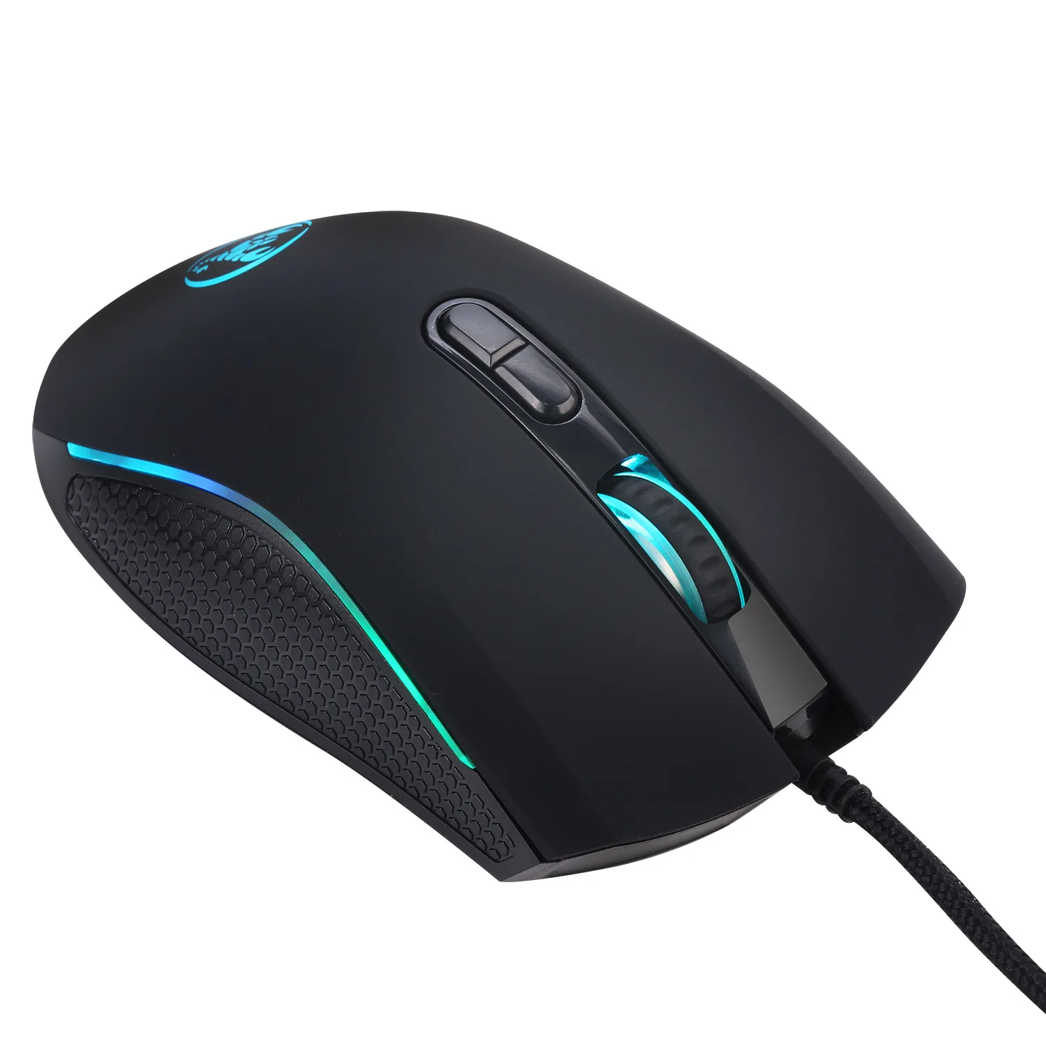 wireless laptop mouse High-end optical professional gaming mouse with 7 bright colors LED backlight and ergonomic design, suitable for LOL CS wireless mouse with usb c