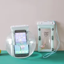 Поплавок подушка безопасности водонепроницаемый плавательный мешок мобильный чехол для телефона Чехол сухой мешок универсальный Дайвинг дрейфующих Riving треккинговые сумки