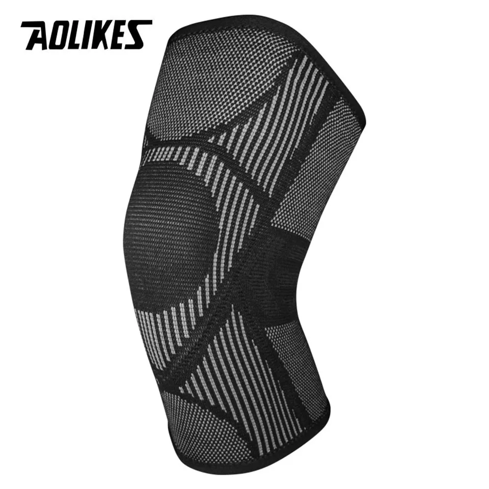 AOLIKES Knee Support Compression Sleeve for Joint Pain Relief and Fitness