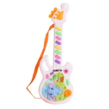 Guitarra eléctrica de juguete para niños y niñas, juguete educativo de electrones para aprender, 2022