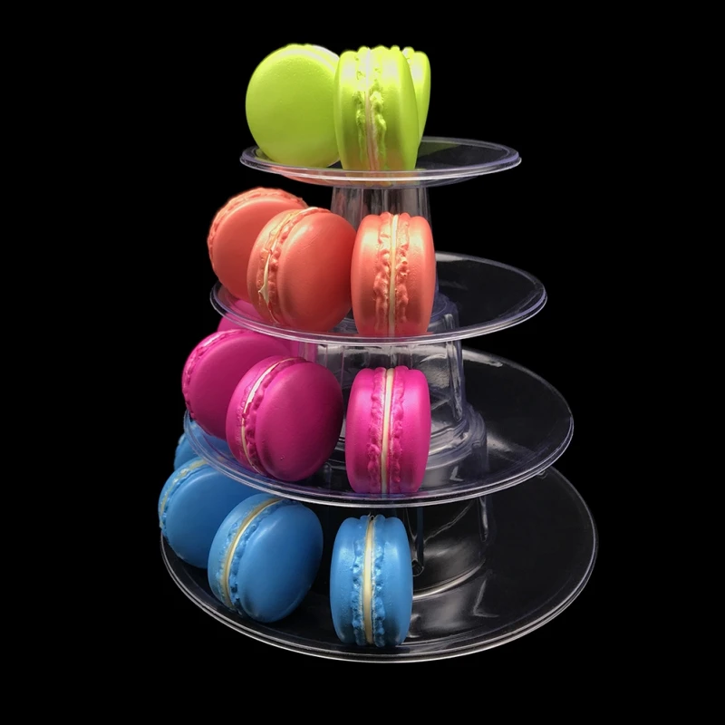 4/6 Layer Macarons Display Tower Cupcake Tower Rack Holder Cake Stand Birthday Party Wedding Decoration Tools