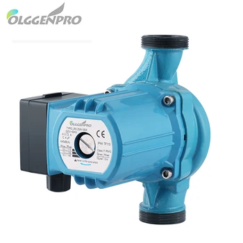 

320W Central Heating Circulator 3-Speed Mute Boiler Hot Water Circulating Pump Cast Iron F Class Insulation IP42 Protection 220V