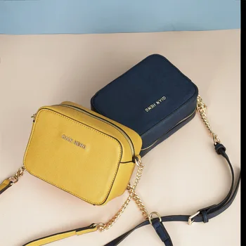 

Cross Pattern PU Leather Shoulder Bag Chain Small Square Bag Shoulder Bag Mini