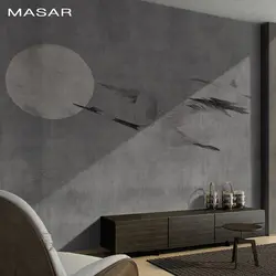 MASAR летающий кран солнце китайский элемент обои для развития творчества пользовательский плакат, Декор для дома фоновые обои погоня за
