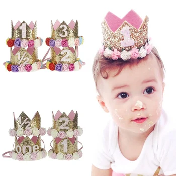 baby birthday headband