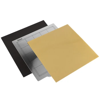 

3D Printing Accessories Cr-10S Hot Bed Platform 300x300Mm Steel Plate + netic Sticker B Surface + High Temperature Resistant