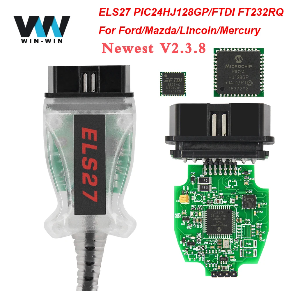 ELS27 FORScan J2534 для Ford Mazda OBD OBD2 автомобильный диагностический инструмент сканер