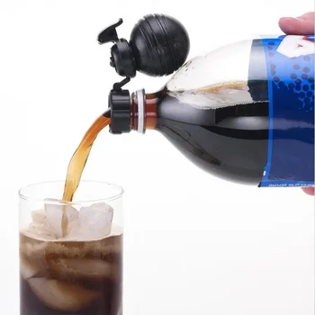 

1pc Soda Bottle Lid Sealing Beverage Bottle Cap Carbonated Drink Leak-proof Cover Manual Inflation Bottle Stopper Protector Snap