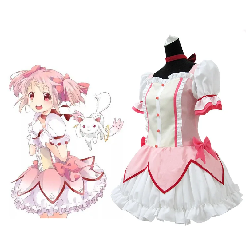 Магический Женский Костюм Puella Magi Madoka Magica магический костюм Канаме мадоки