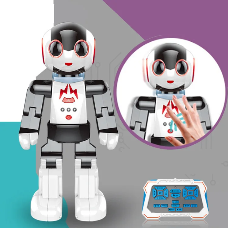

Intelligent Voice Wireless Remote Control Robot Sensing Popularization of Science Early Education Singing Dancing Programming Ed