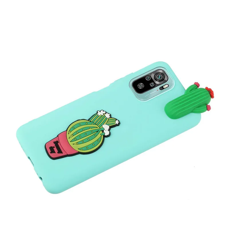 3D Unicorn Panda Cactus Cute Cover for Redmi Note 10 Case Soft TPU Back  Cover For Funda Xiaomi Redmi Note 10 Pro Note 10s Case - AliExpress