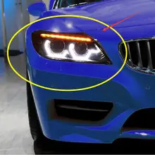 Видео дисплей 2009~ 2016y автомобильный bupmer головной светильник для Z4 головной светильник E89 автомобильные аксессуары галогенные/HID противотуманные фары E89 Z4