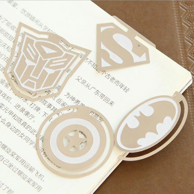 1pc Metal Bookmark Cute Cartoon League of Legends Bookmark Children Student Stationery Gift School Office Supplies
