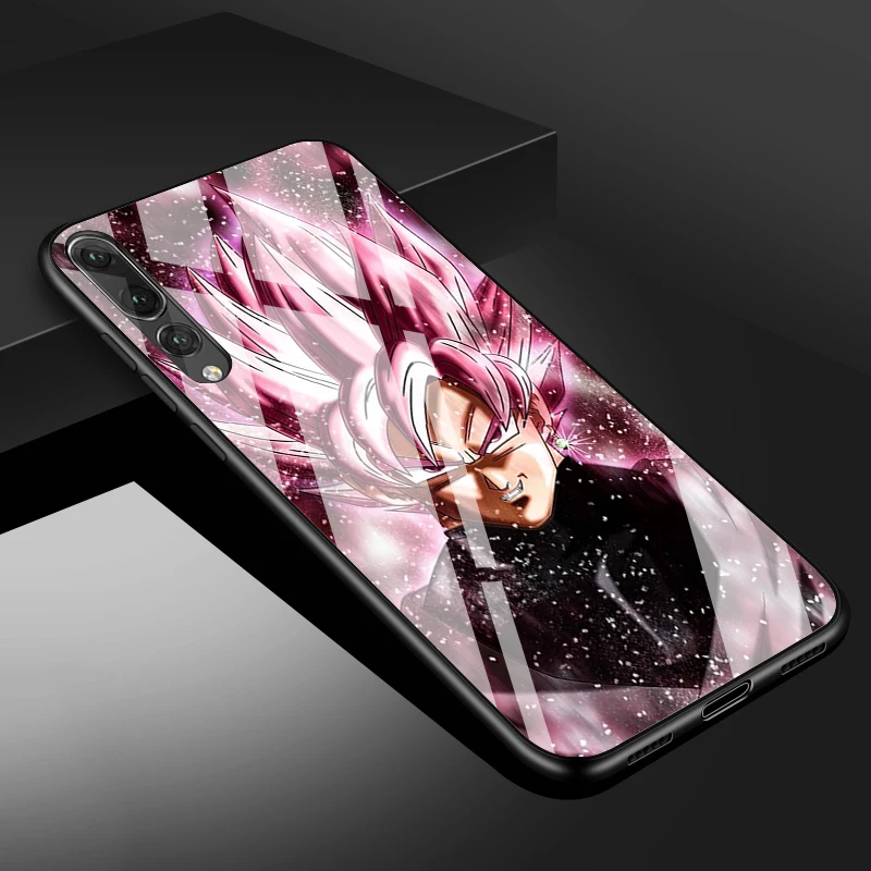 DRAGON BALL Z Super Tempered Glass Phone Case For Huawei P20 P30 lite P20 P30 PRO MATE20 lite MATE20PRO Honor 10