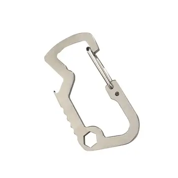 

1pcs Hygiene Hand Edc Door Opener Antimicrobial Brass Portable Press Elevator Tool Door Handle Key For Home Safety Protect Tool