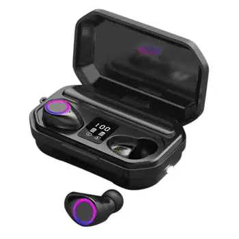 

Binaural Sport M12 TWS Bluetooth 5.0 Wireless Earbuds Portable Stereo Handsfree Call Touch Control Universal LCD Display