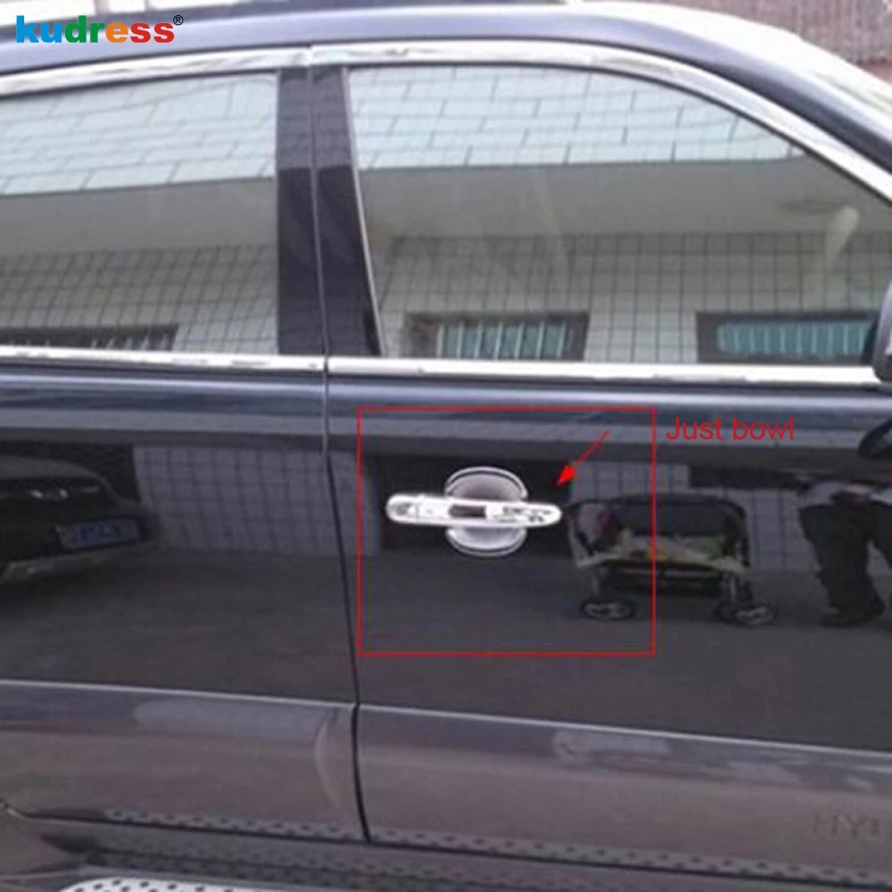4 шт. хромированные защитные накладки на дверную ручку для Hyundai Tucson 2015 2016 2017 2018