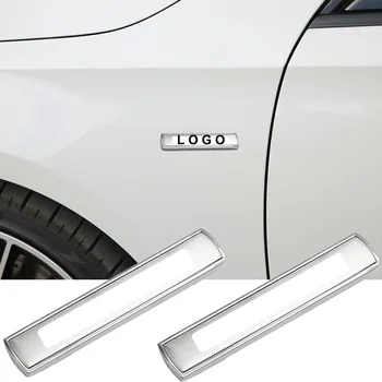 

2- 40 pcs Car Side Fender Body Logo Emblem Trim Sticker Metal Car Tuning For VOLVO S40 S60 S70 S80 S90 C30 C60 C70 XC40 XC60
