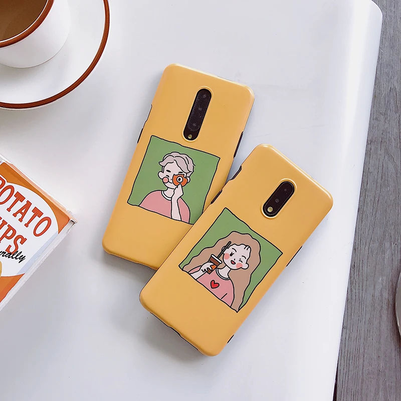 Чехлы для телефонов OnePlus 7 Lovley, для пары мальчиков и девочек, мягкий матовый чехол, Подарочные чехлы для телефонов one plus, для Oneplus 7 Pro, задняя крышка
