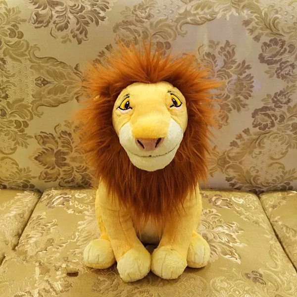 Оригинальный мультфильм Король Лев Mufasa милые вещи плюшевая игрушка кукла