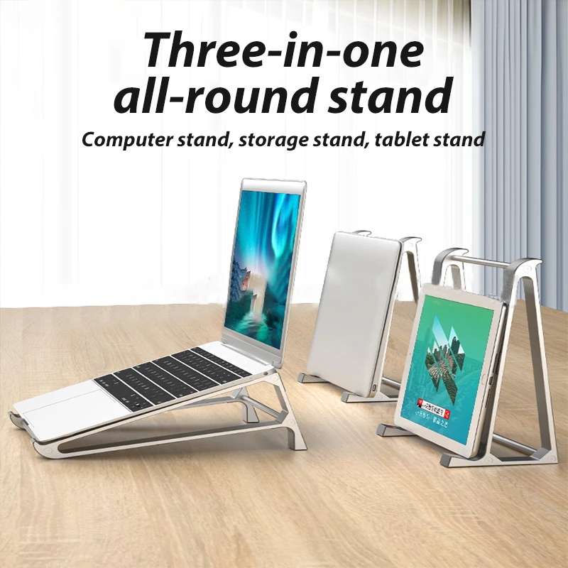 3 in 1Multi function Laptop Stand One piece bracket Ergonomic desgin